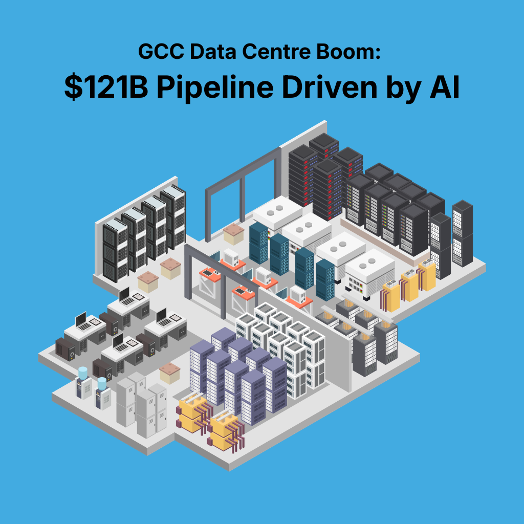 The GCC Data Centre Boom: How AI and Cloud Are Driving a $121 Billion Infrastructure Pipeline